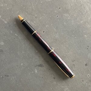 Parker Sonnet Lacque Firedance Red/Black Marbled Rollerball Pen